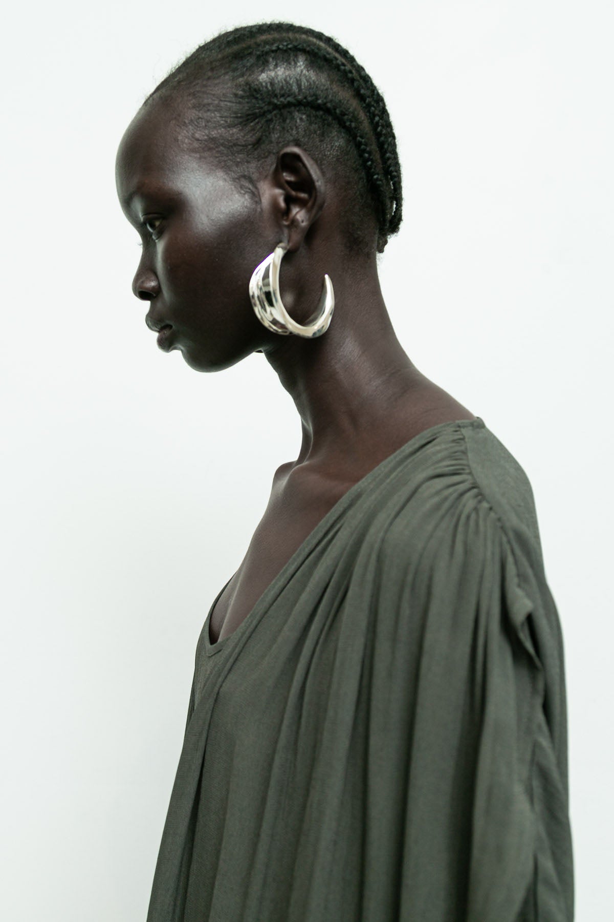 Mezza Hoop Earrings