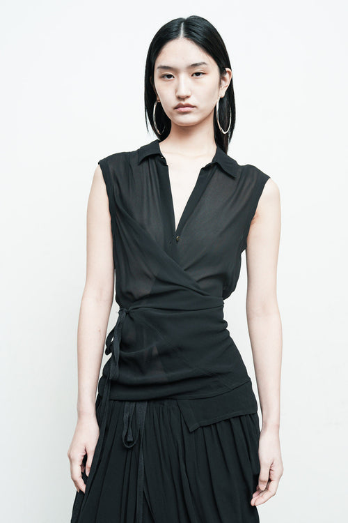 Sleeveless Roux Shirt