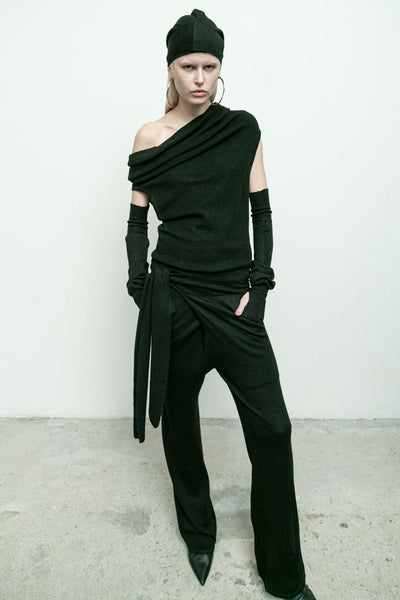 トップス Marie knit tops AM0965 Marie knit tops black AM0965 Knit Tops | Peppermayo