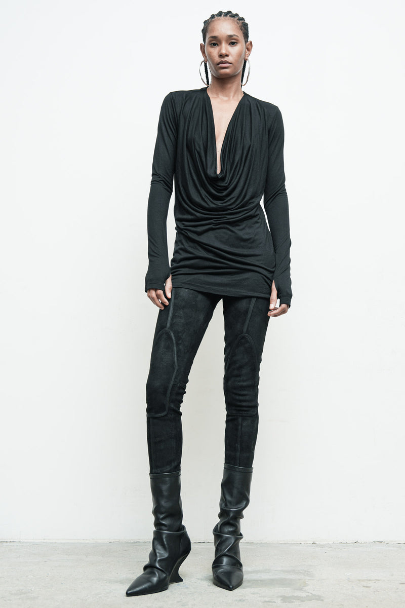 Leon Legging Suede - Black