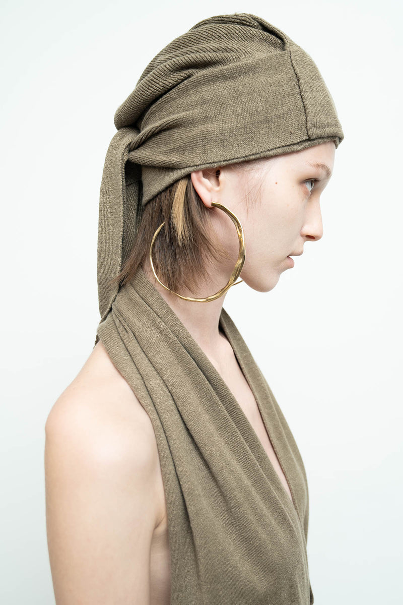 Wrap Beanie Linen