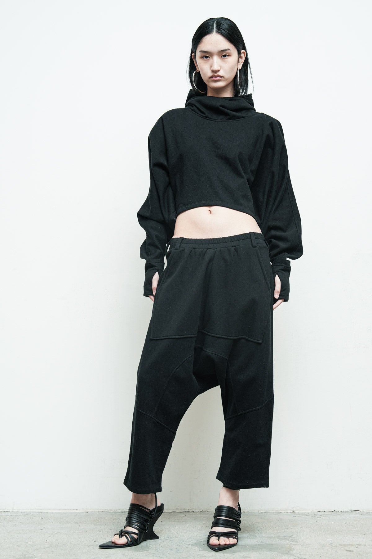 ALMOSTBLACK STUDIOUS別注 15th NO COLLAR NicholasK-K-407-NoahSweat-