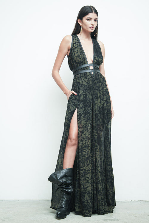 nicholas dress Nicolette Cowl-neck Maxi this garment requires dry cleaning Designer Dresses For Women |