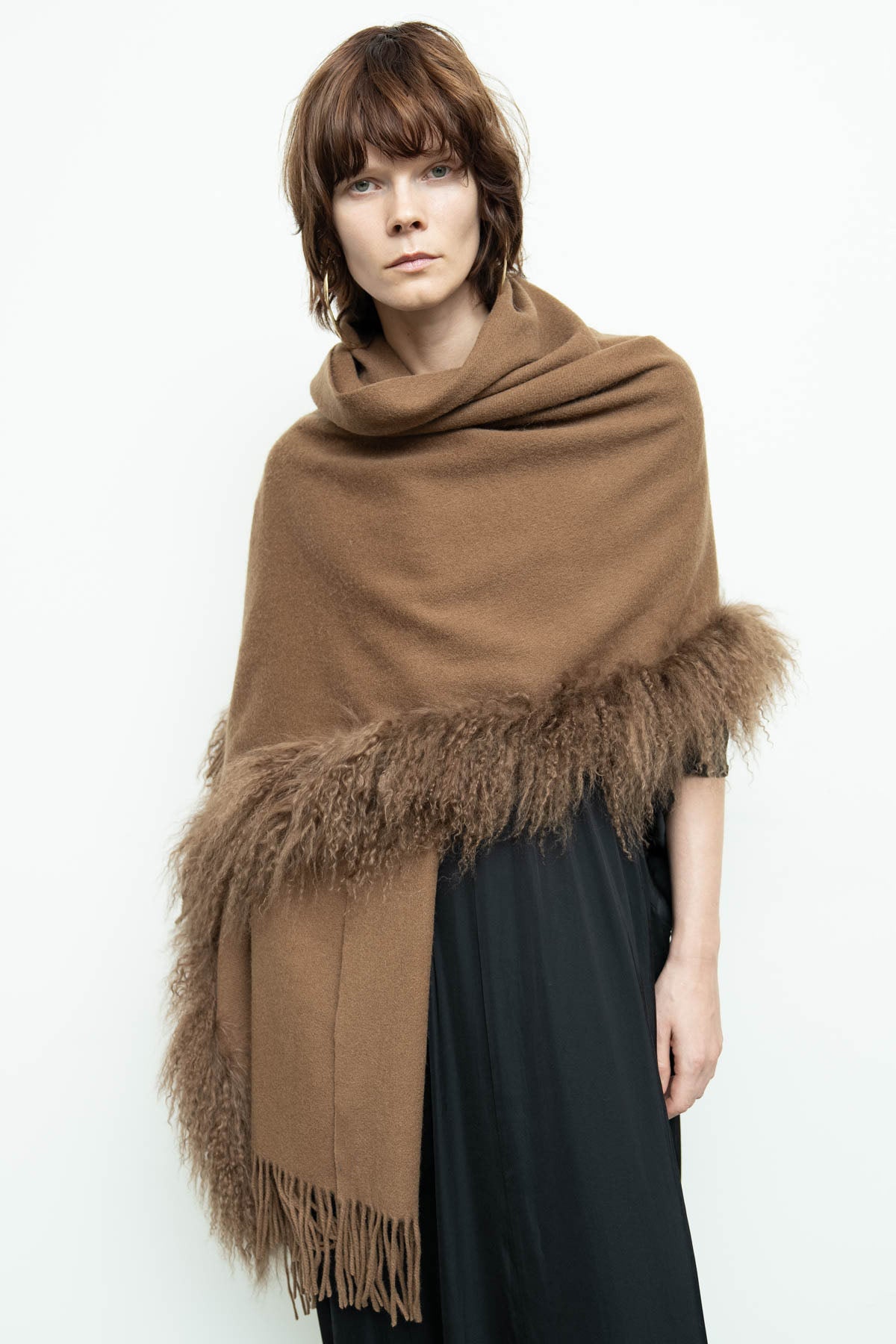 Mongolian Scarf Wool | Womens Accessories | NICHOLAS K – Nicholas K