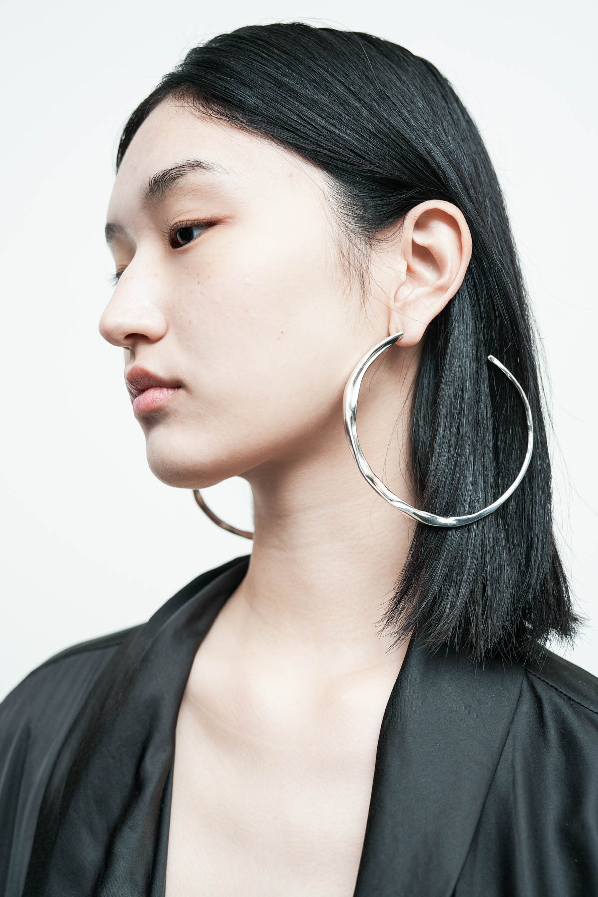 Sinew Hoops Earrings