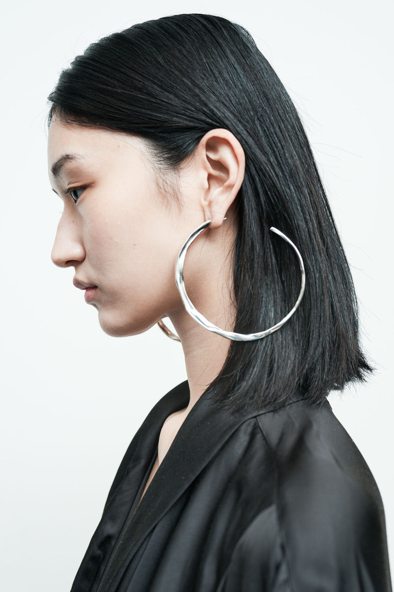 Sinew Hoops Earrings