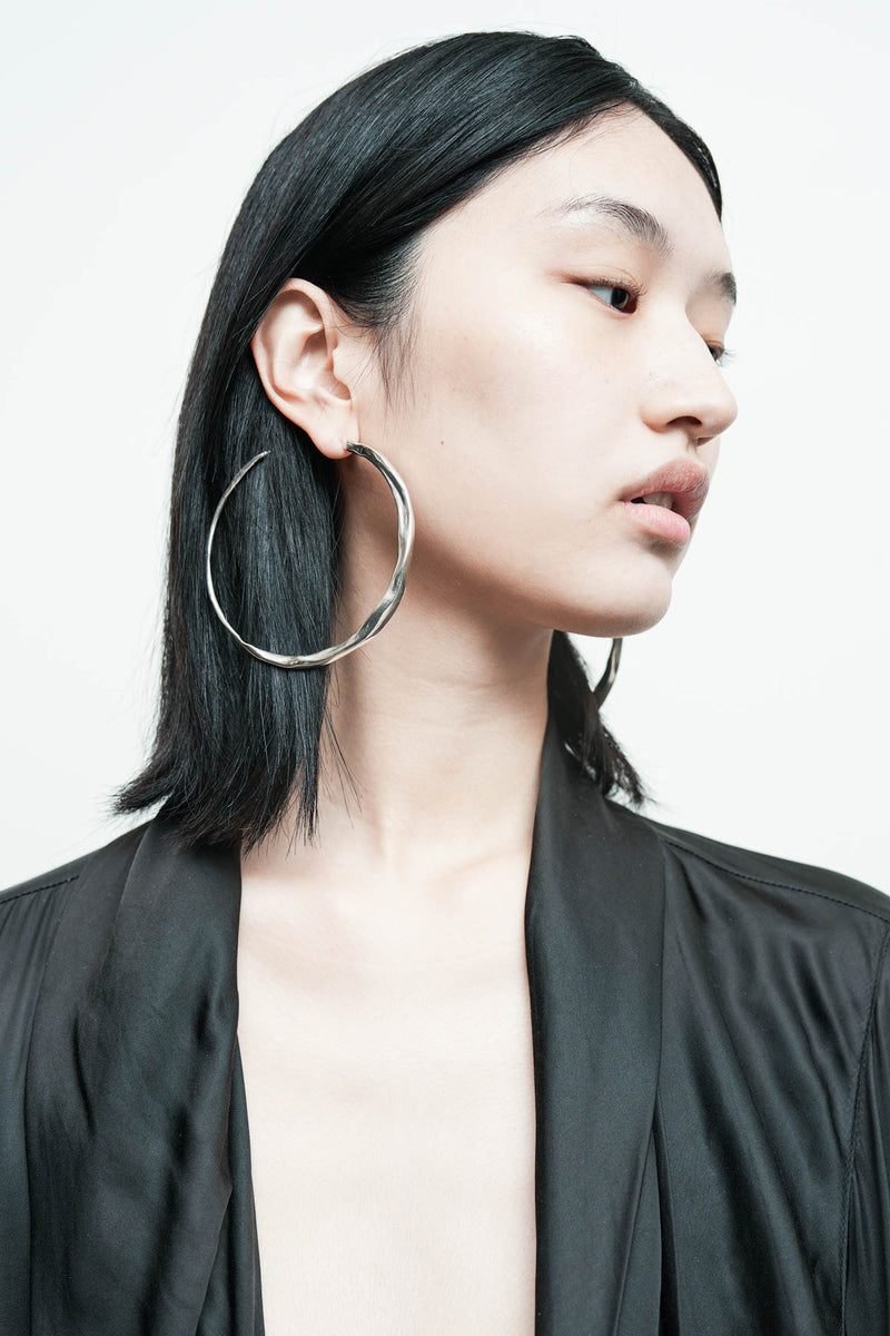 Sinew Hoops Earrings