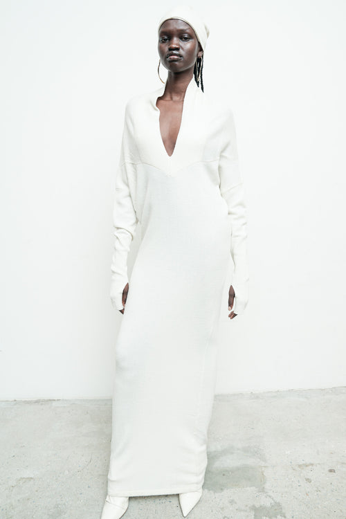 Reversible Sweater Dress Cashmere