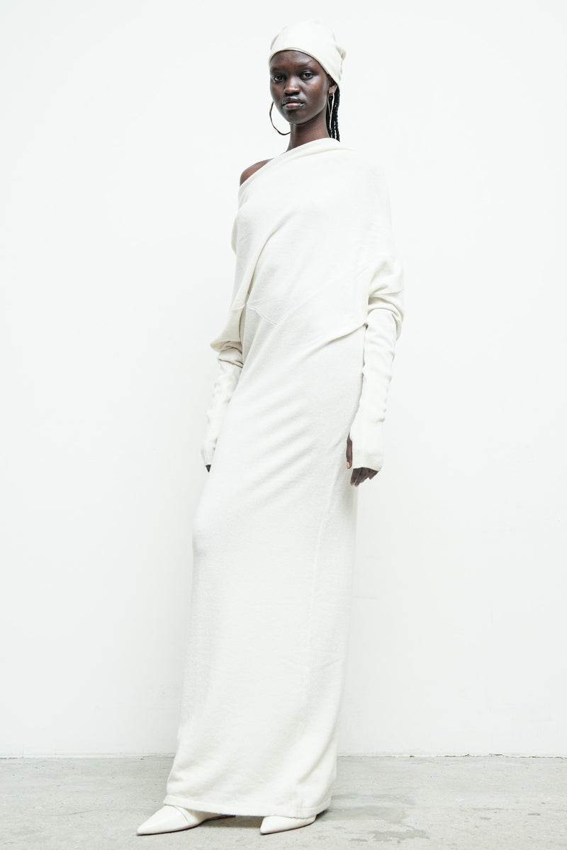 Reversible Sweater Dress Cashmere