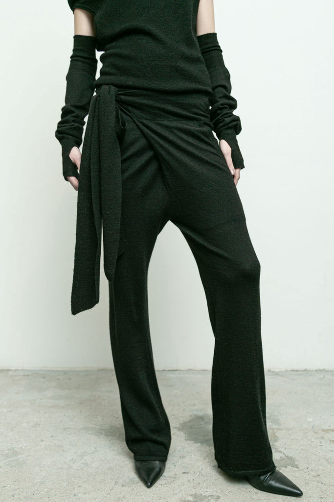 【THE MOZZ】Walker Wrap Pants Wrap Pants | Womens Bottoms | NICHOLAS K – Nicholas K