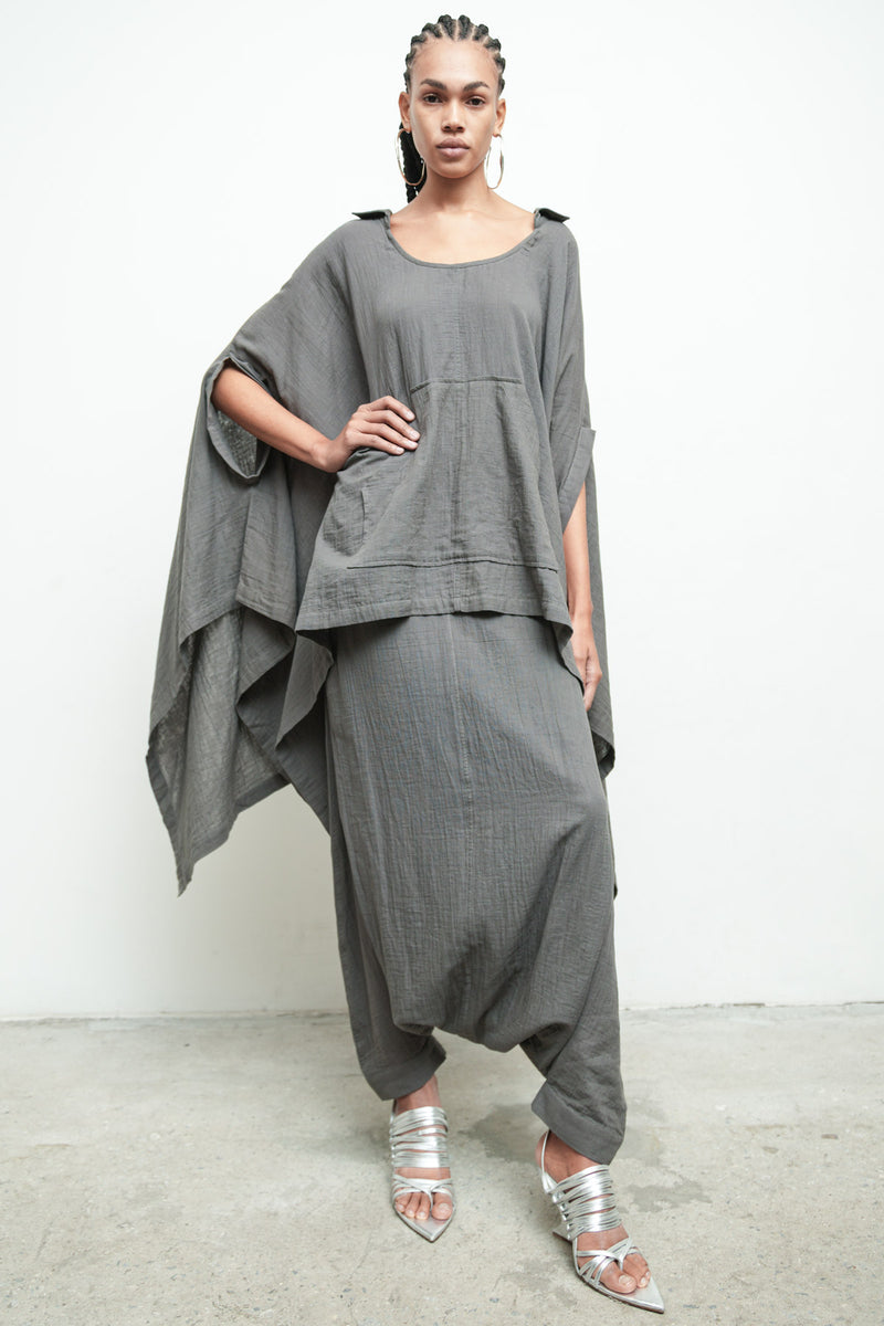 Poncho Shirt | Women's Tops | NICHOLAS K – Nicholas K