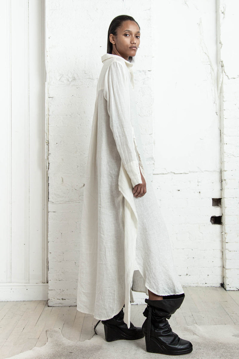 Tie Dress Linen